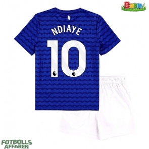 Everton Iliman Ndiaye #10 Hemmaställ Barn 2025-26 Kortärmad (+ Korta byxor)